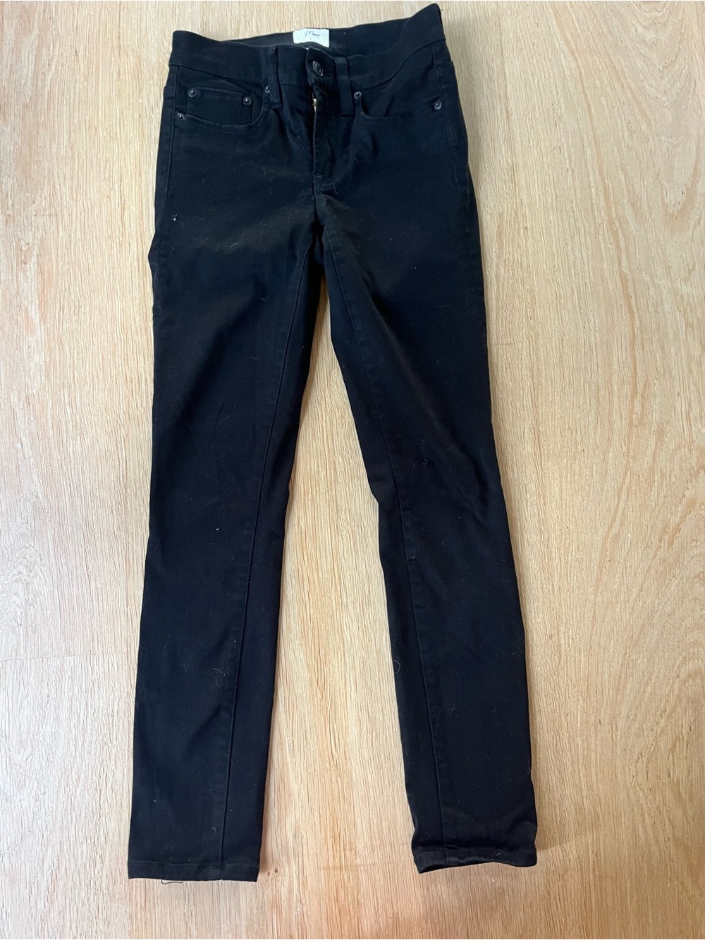 J. Crew Black Skinny Jeans